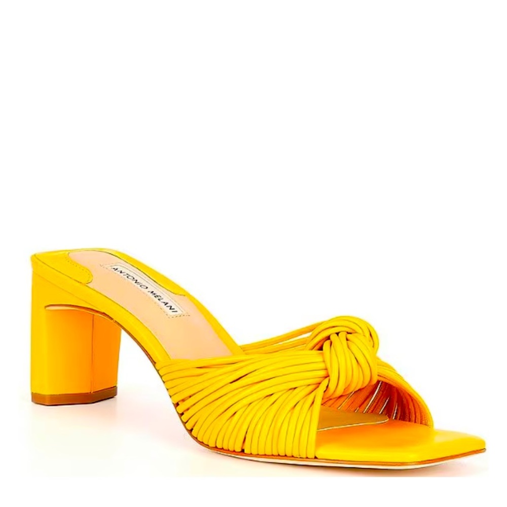 Antonio Melani Carmel Knot  Leather Dress Sandals